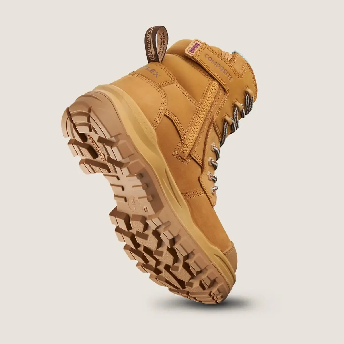 Blundstone 8860 Ladies Rotoflex 6in Zip Safety Boot - Image 3