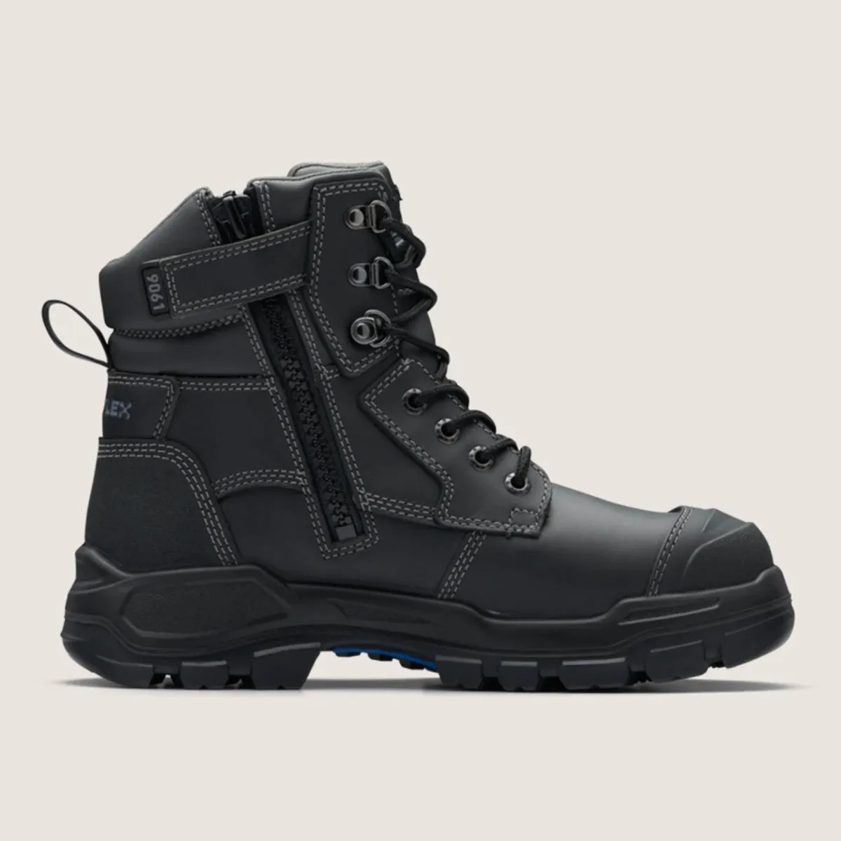 Blundstone 9061 Rotoflex - Black - Unisex - Zip Side - Image 2