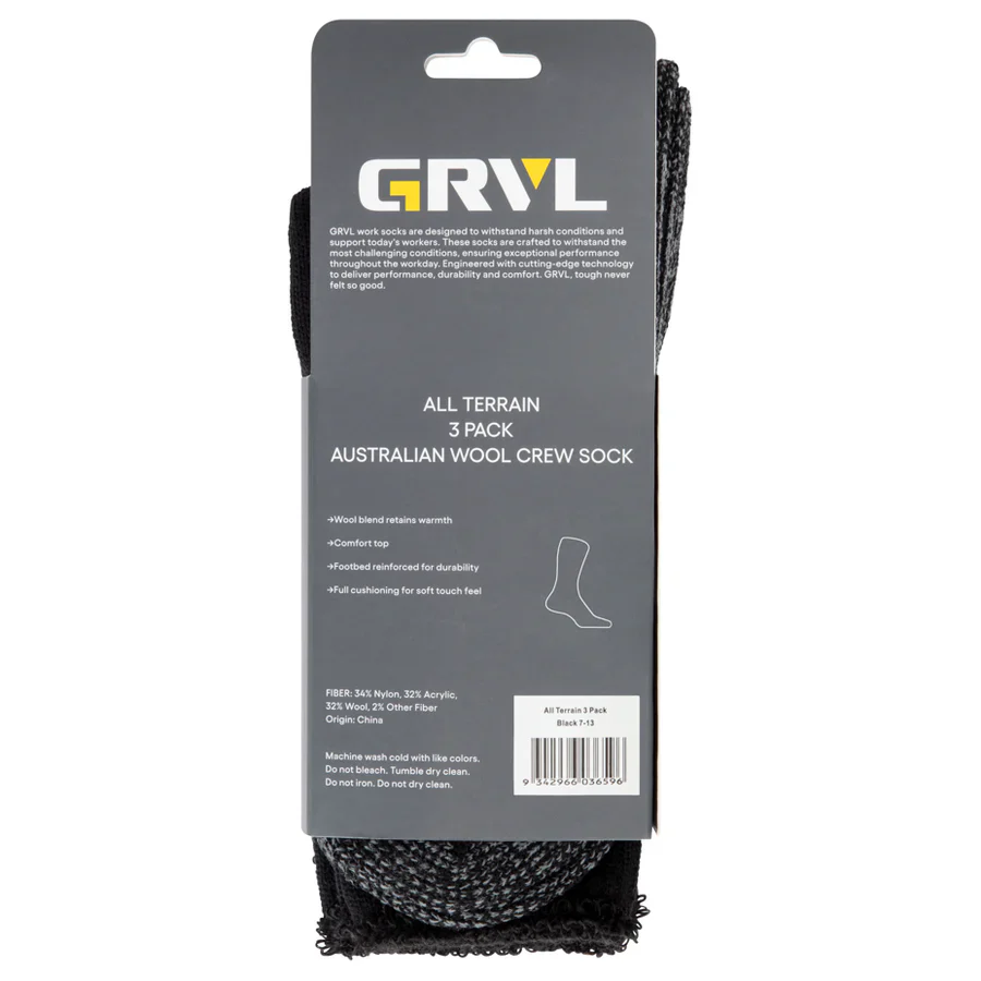 GRVL Socks - All Terrain 3 Pack - Image 2