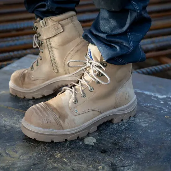 Steel Blue Argyle Zip Scuff Cap 312652 - Image 20